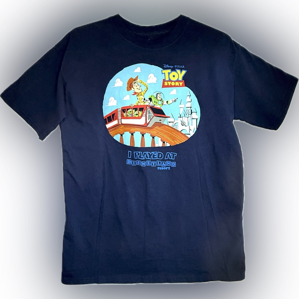 Disney Parks Toy Story 'I Played at Disneyland Resort' Kids T-Shirt Size X-Large